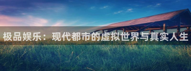 极悦娱乐体育凯捷平台注册：极品娱乐：现代都市的虚拟世界与真实人生