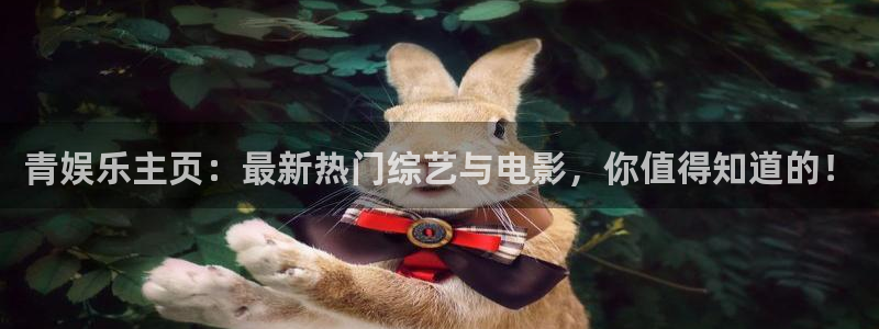 极悦娱乐是赌博吗：青娱乐主页：最新热门综艺与电影，你值得知道的！